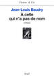 A celle qui n'a pas de nom (9782020396073-front-cover)