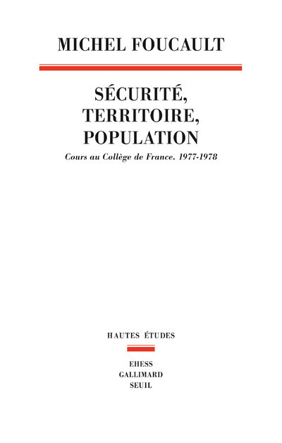 Sécurité, Territoire, Population (9782020307994-front-cover)