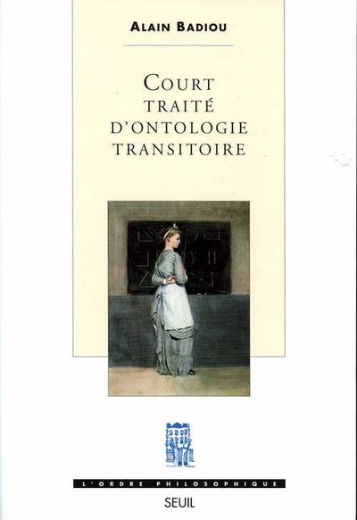 Court traité d'ontologie transitoire (9782020348850-front-cover)