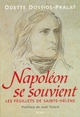 Napoléon se souvient. Les feuillets de Sainte-Hélène (9782020367042-front-cover)