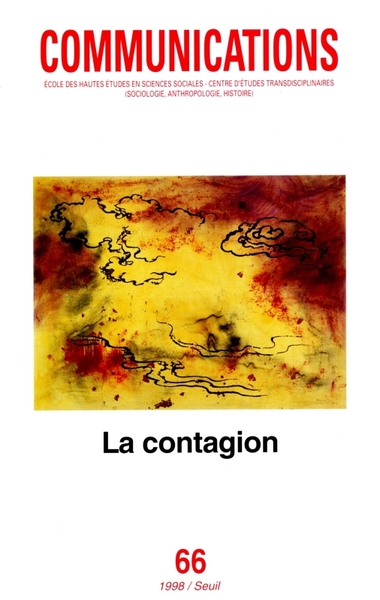 Communications, n° 66, La Contagion (9782020343442-front-cover)
