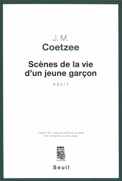 Scènes de la vie d'un jeune garçon (9782020321037-front-cover)