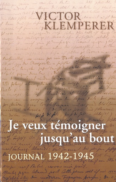 Je veux témoigner jusqu'au bout. Journal (1942-1945) (9782020309387-front-cover)