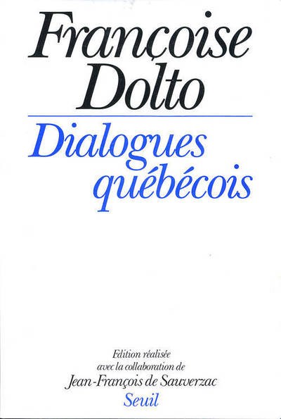 Dialogues québécois (9782020096058-front-cover)