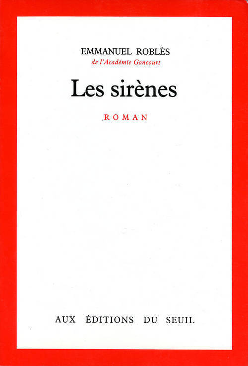 Les Sirènes (9782020046930-front-cover)