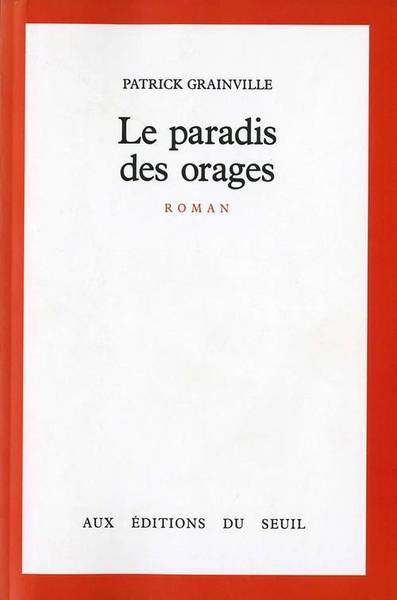 Le Paradis des orages (9782020090285-front-cover)