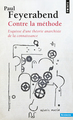 Contre la méthode, Esquisse d'une théorie anarchiste de la connaissance (9782020099950-front-cover)