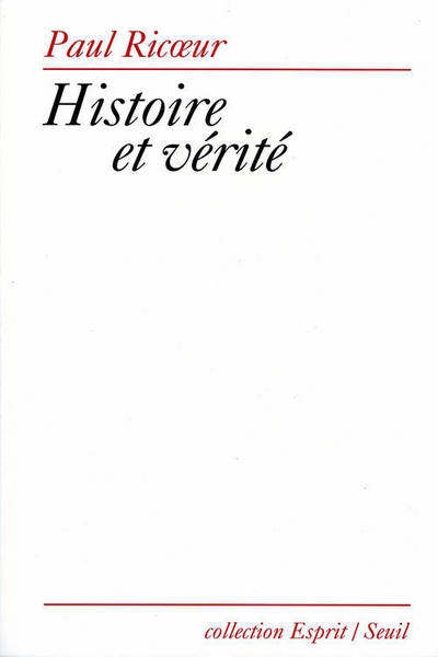 Histoire et Vérité (9782020023917-front-cover)