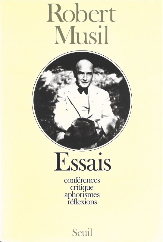 Essais. Conférences, critique, aphorismes, réflexions (9782020067560-front-cover)