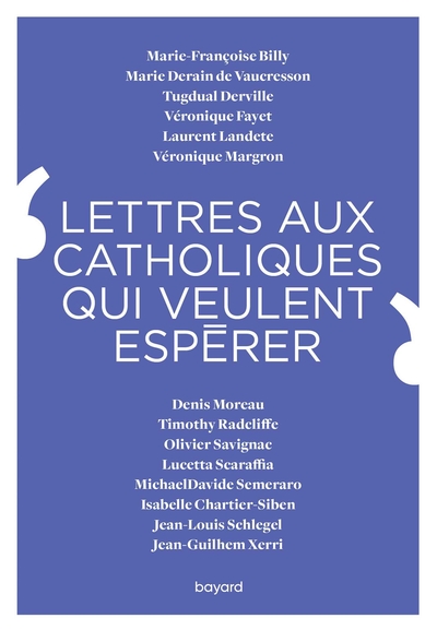 Lettres aux catholiques qui veulent espérer (9782227496248-front-cover)