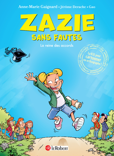 Zazie sans fautes - La reine des accords (9782321018858-front-cover)