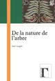 De la nature de l'arbre (9782914338813-front-cover)