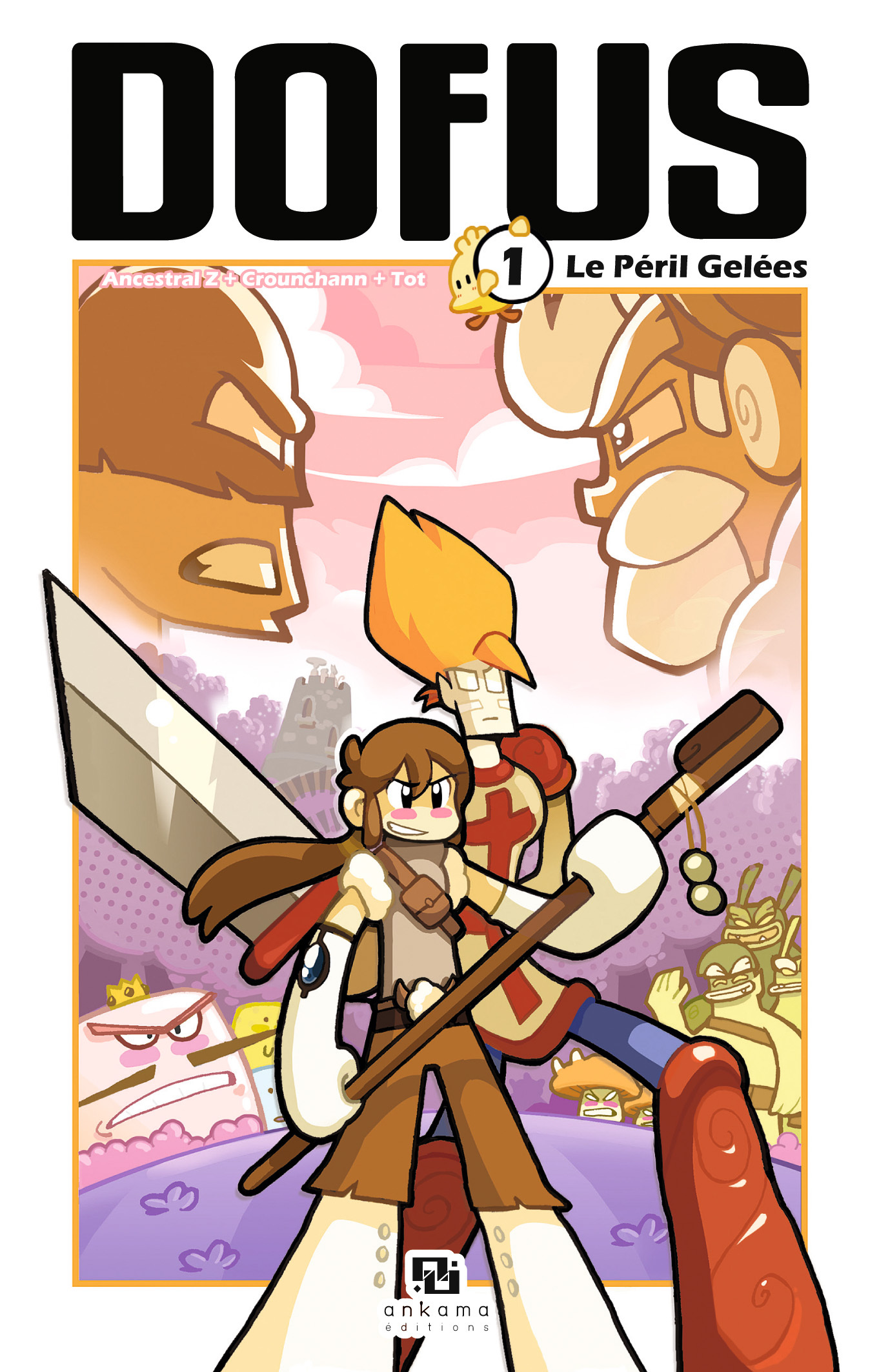 DOFUS T01 LE PERIL GELEES (9782952450980-front-cover)