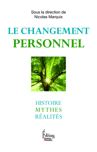 Le Changement personnel. Histoire, mythes, réalités (9782361063160-front-cover)