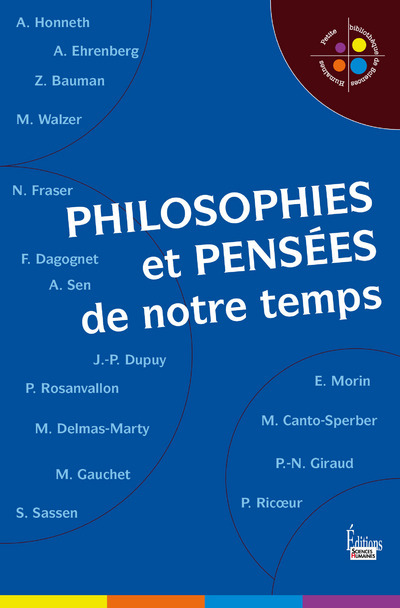 Philosophies et pensées de notre temps (9782361060152-front-cover)