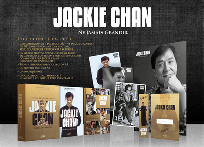 Coffret Jackie Chan - Ne Jamais Grandir (édition collector) (9782919603916-front-cover)