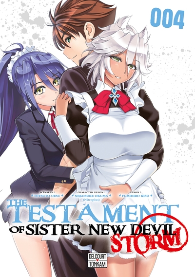 The Testament of sister new devil storm T04 (9782756098982-front-cover)