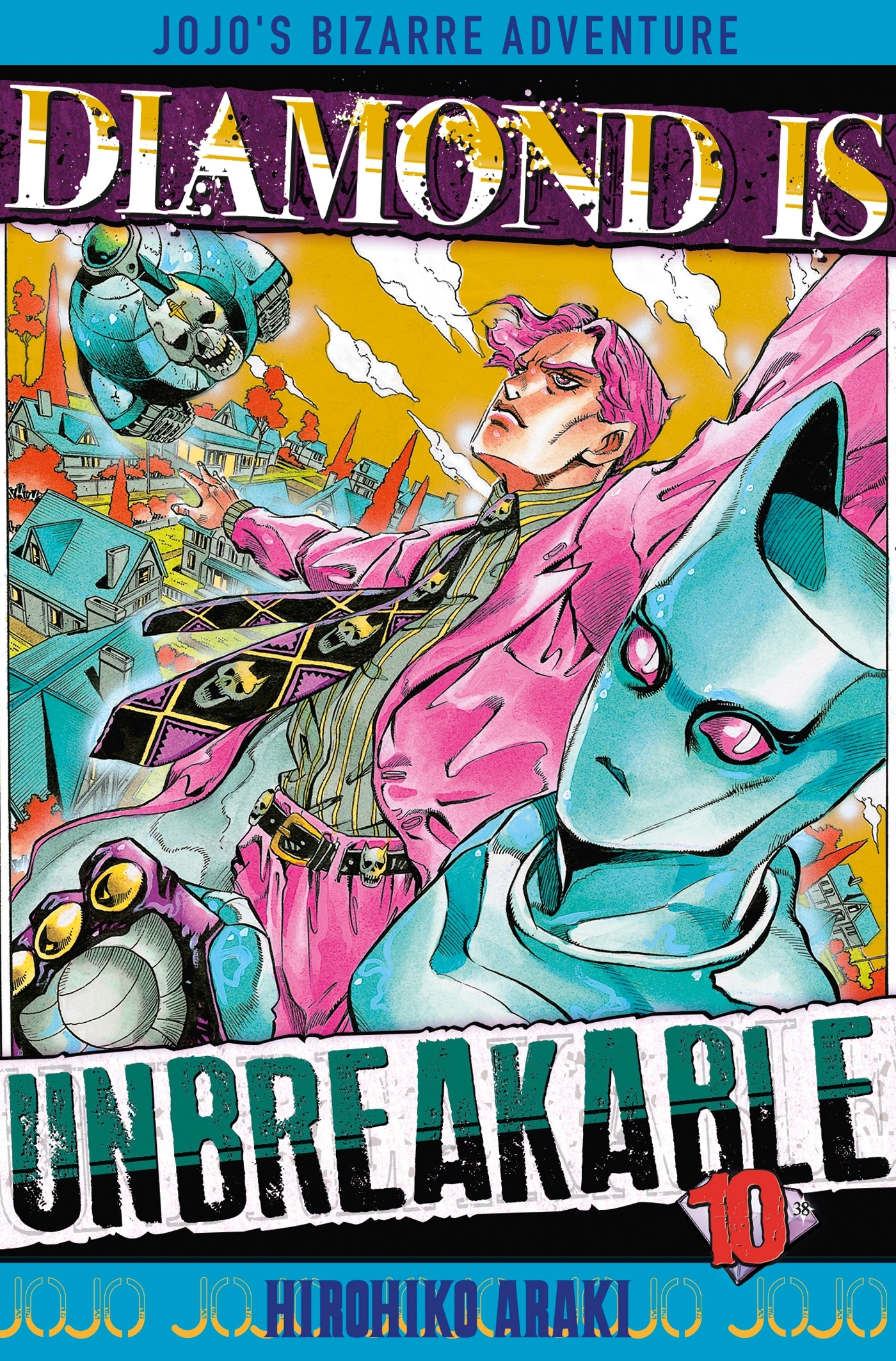 Jojo's - Diamond is Unbreakable T10 (9782756076843-front-cover)