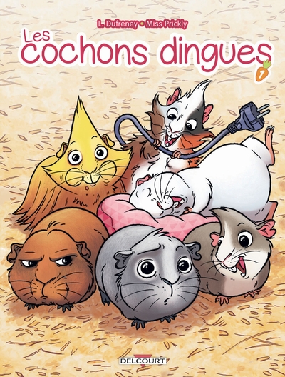 Les Cochons dingues T01 (9782756095127-front-cover)
