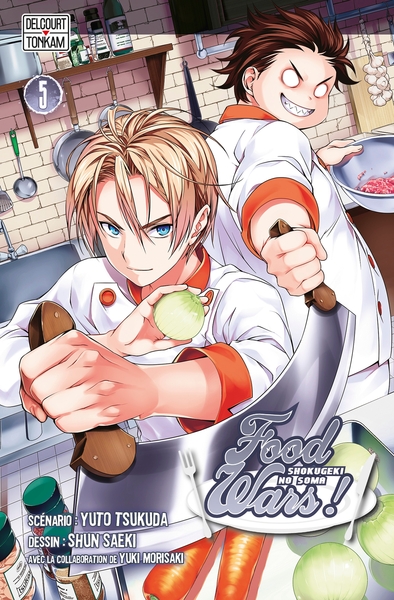 Food wars ! T05 (9782756069098-front-cover)