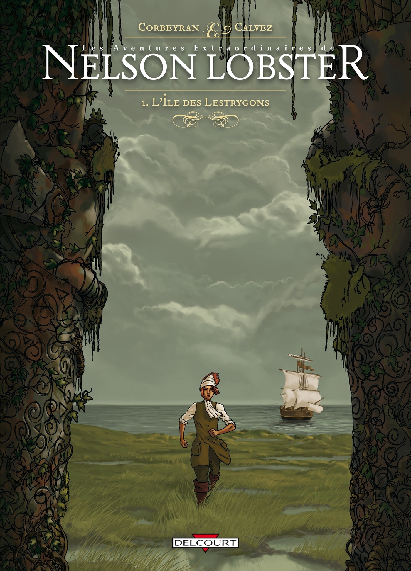 Les Aventures extraordinaires de Nelson Lobster T01, L'Île des Lestrygons (9782756003528-front-cover)