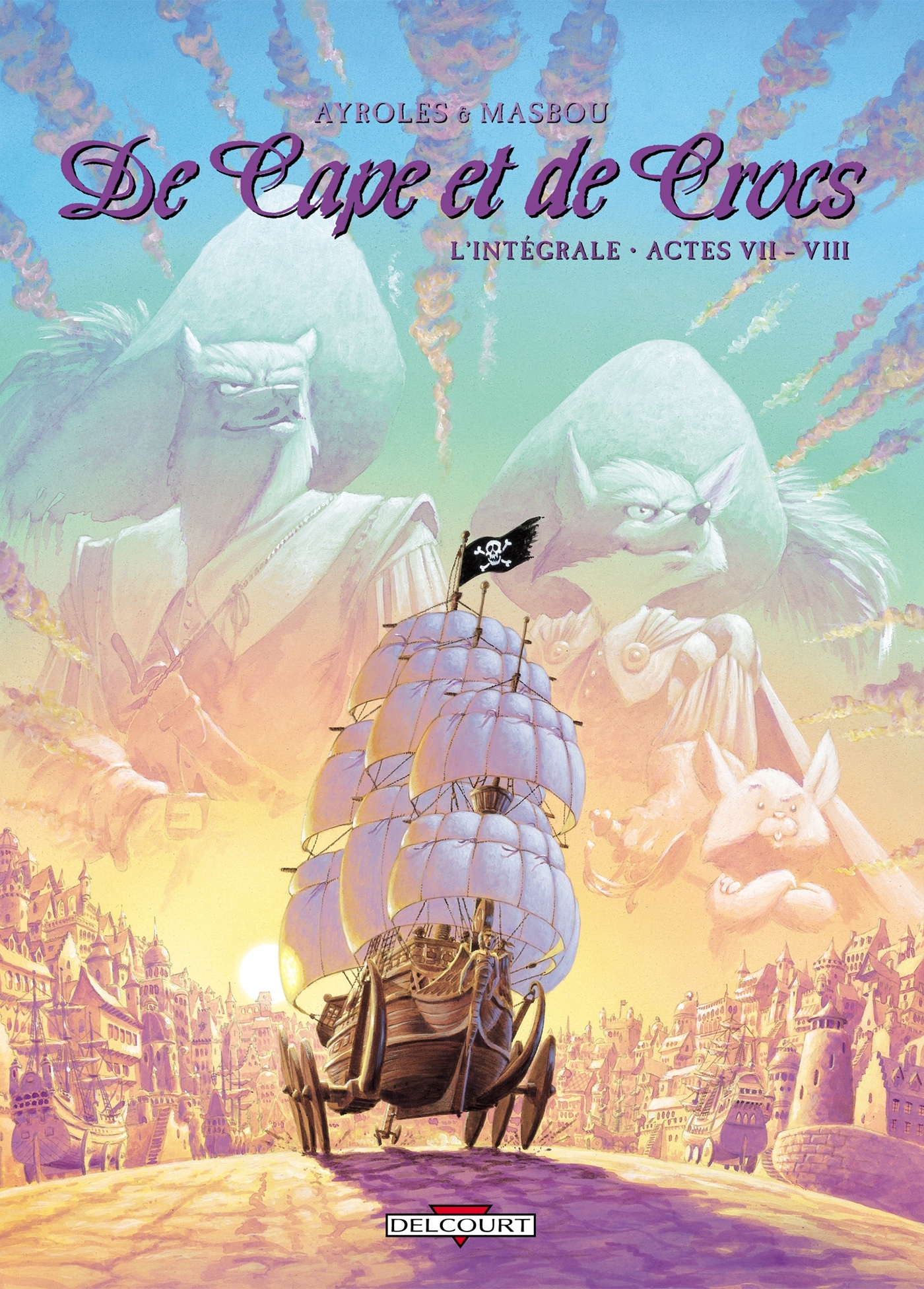 De Cape et de Crocs - Intégrale T07 à T08 (9782756028040-front-cover)