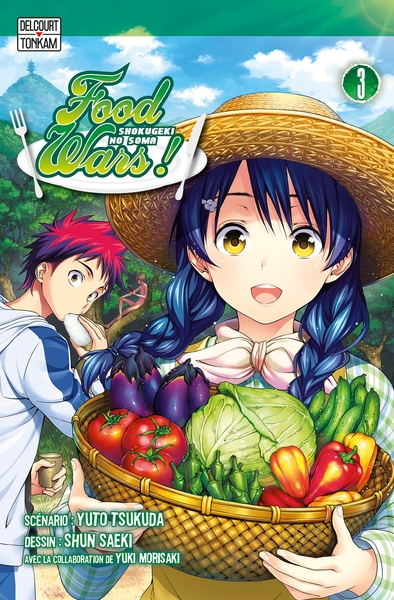 Food wars ! T03 (9782756065687-front-cover)