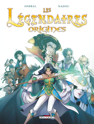 Les Légendaires - Origines T02, Jadina (9782756027975-front-cover)