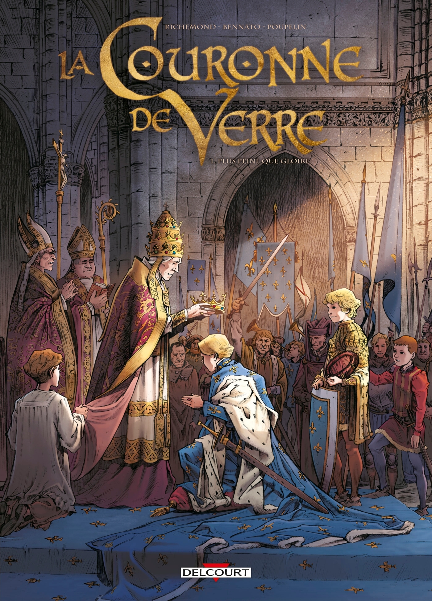 La Couronne de verre T01, Plus peine que gloire (9782756079370-front-cover)