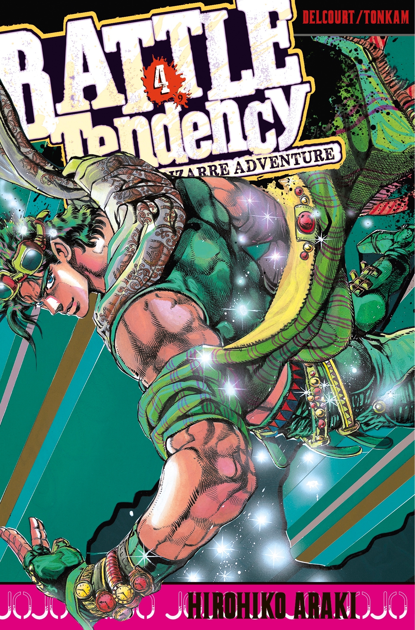 Jojo's - Battle Tendency T04 (9782756069029-front-cover)