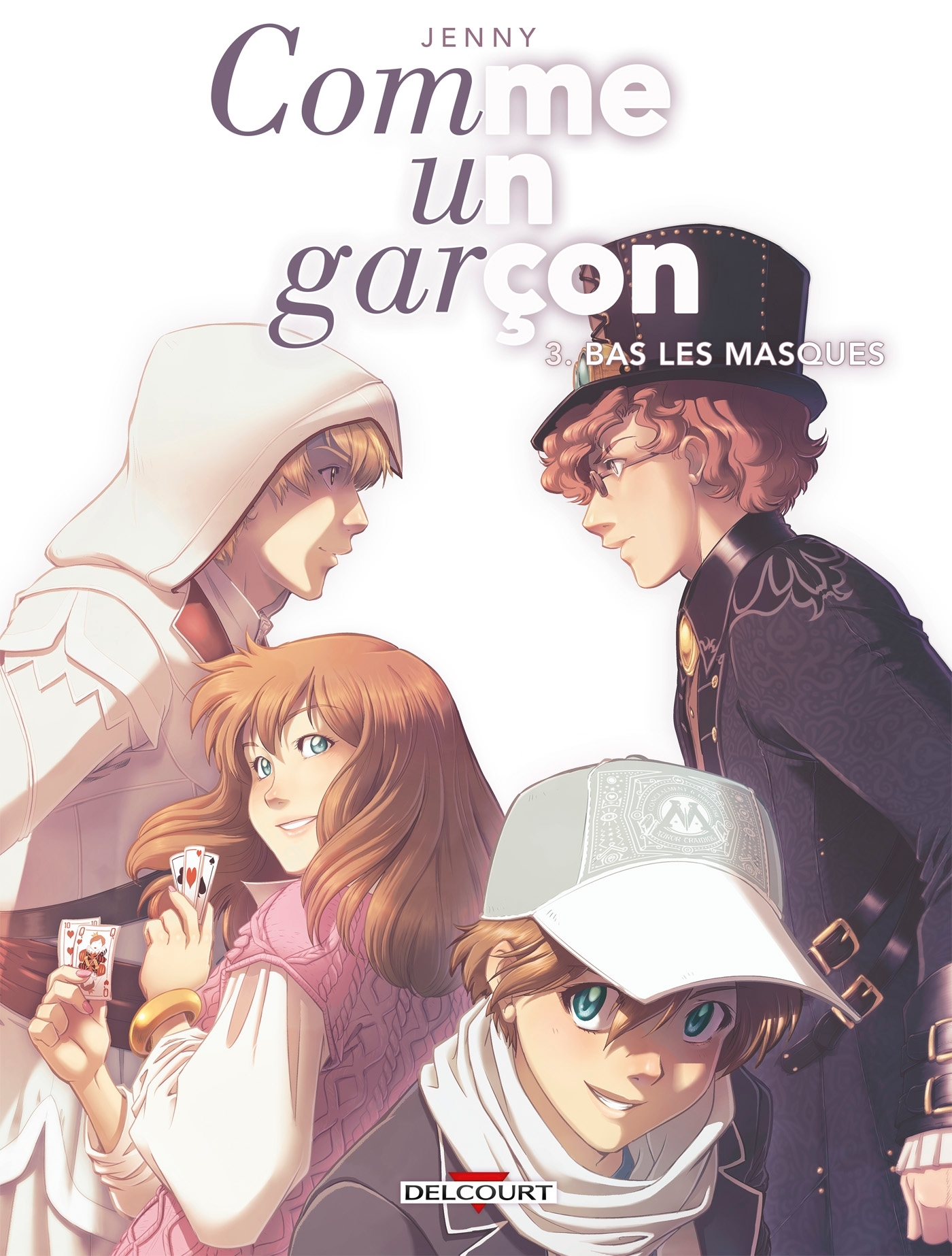 Comme un garçon T03, Bas les masques (9782756099927-front-cover)