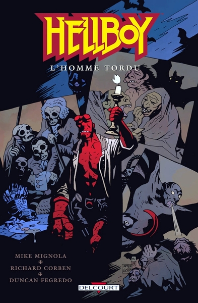 Hellboy T11, L'Homme tordu (9782756025032-front-cover)