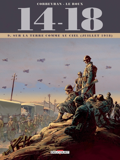 14 - 18 T09, Sur la terre comme au ciel (juillet 1918) (9782756070384-front-cover)