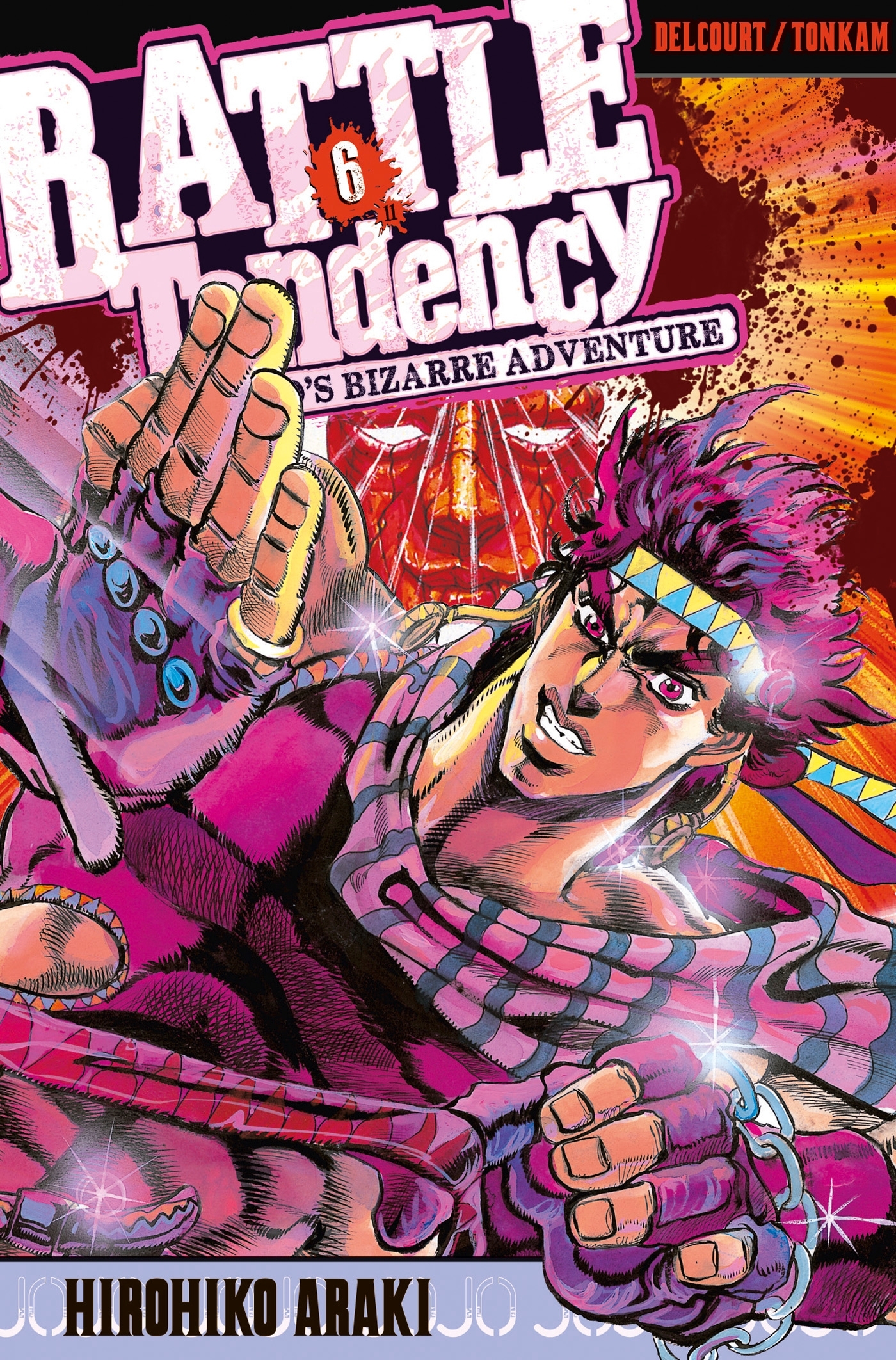 Jojo's - Battle Tendency T06 (9782756069043-front-cover)