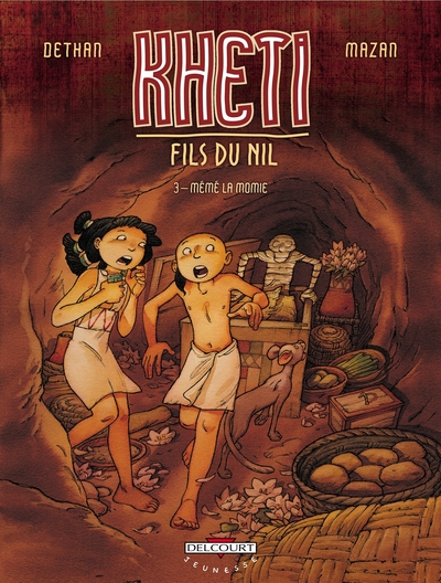 Kheti, fils du Nil T03, Mémé la momie (9782756014395-front-cover)