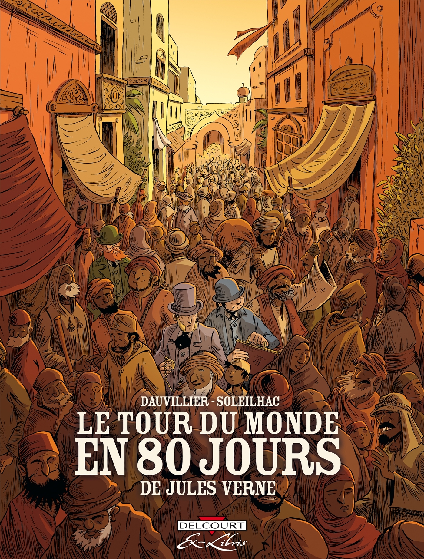 Le Tour du monde en 80 jours de Jules Vern - Intégrale (9782756047782-front-cover)