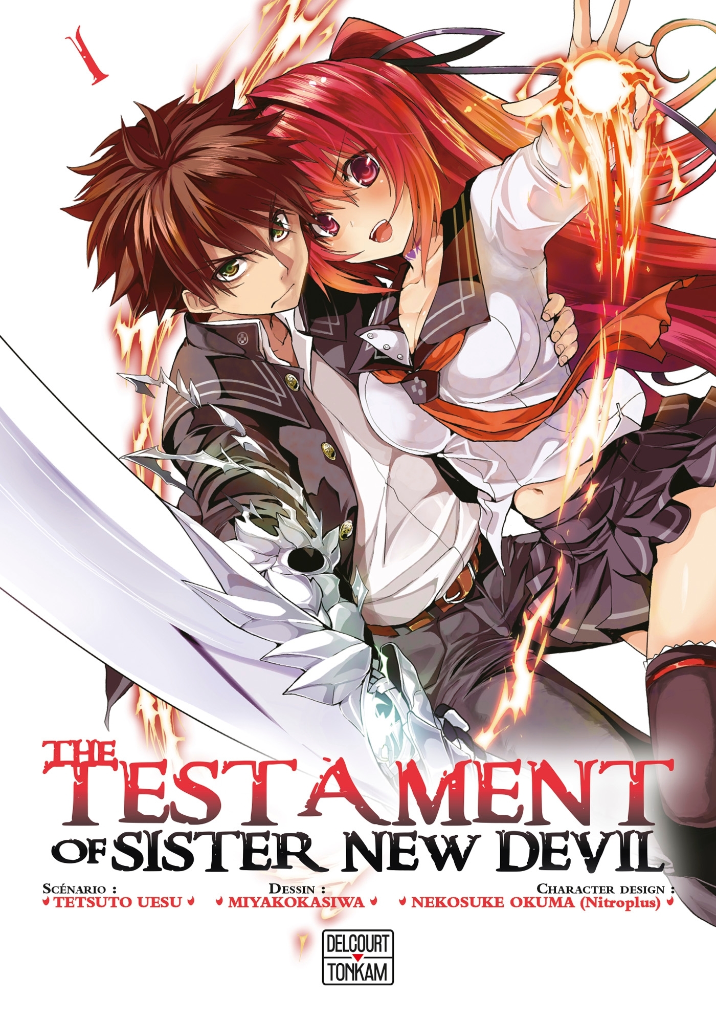 The Testament of sister new devil T01 (9782756067889-front-cover)