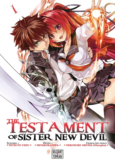 The Testament of sister new devil T01 (9782756067889-front-cover)