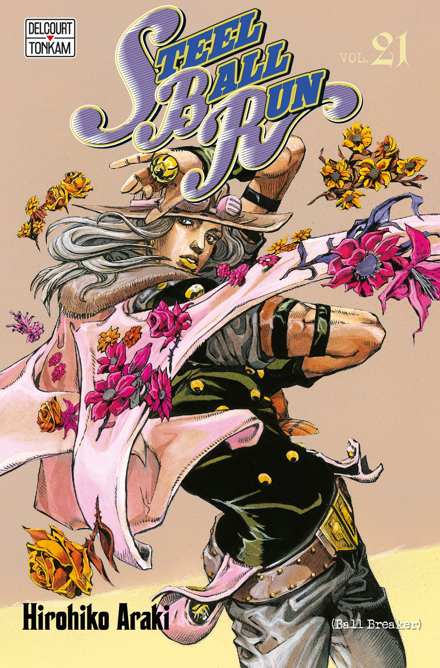 Jojo's - Steel Ball Run T21 (9782756057002-front-cover)