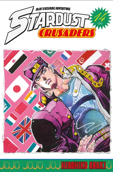 Jojo's - Stardust Crusaders T14 (9782756056838-front-cover)