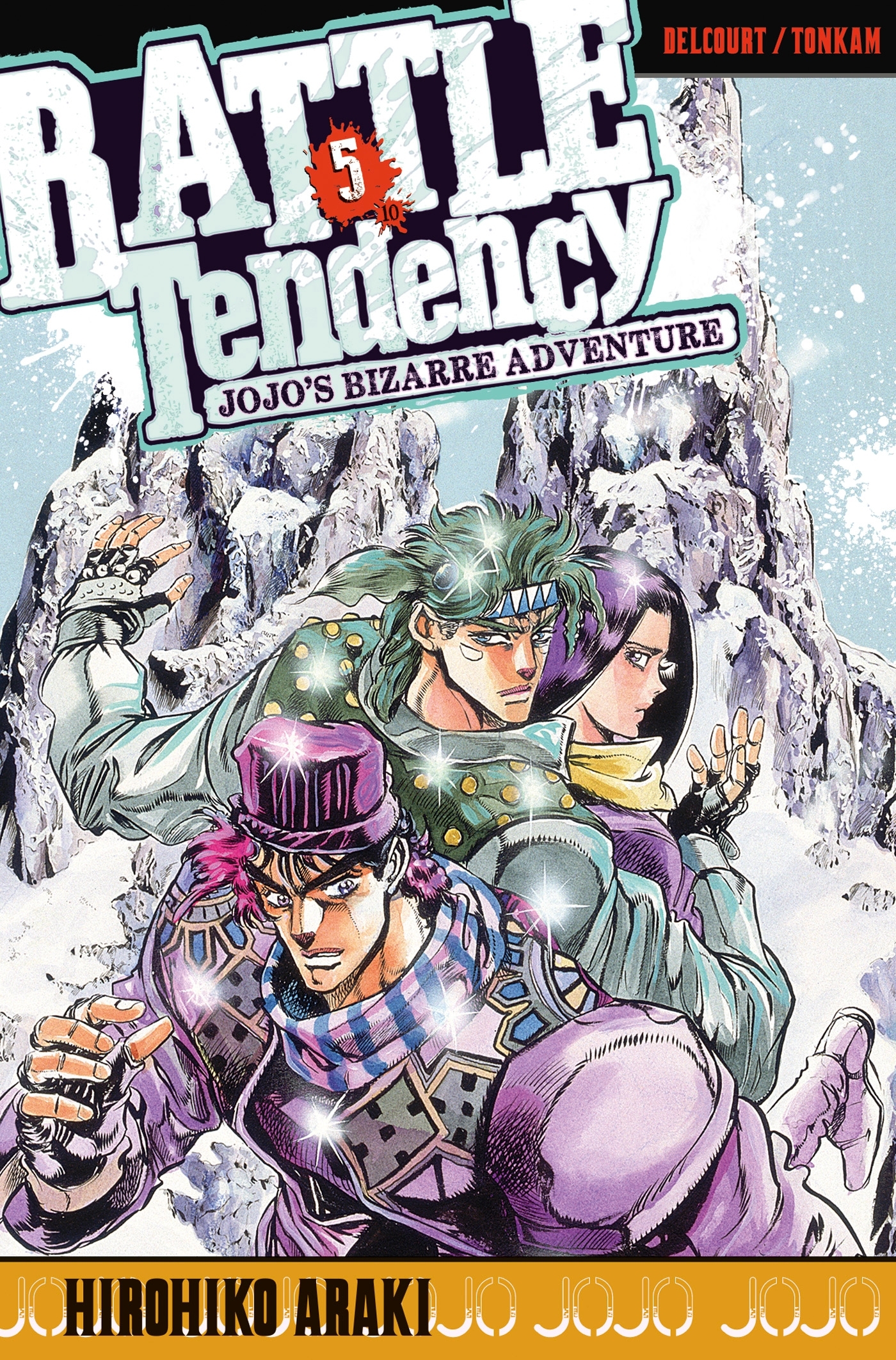 Jojo's - Battle Tendency T05 (9782756069036-front-cover)