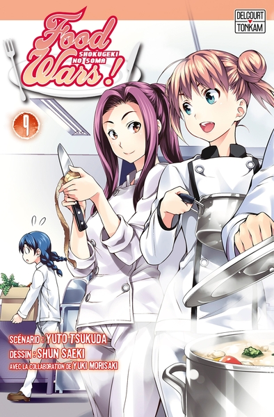Food wars ! T09 (9782756069135-front-cover)