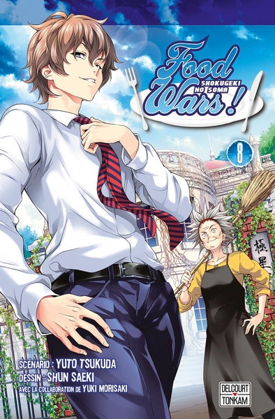 Food wars ! T08 (9782756069128-front-cover)