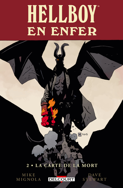 Hellboy en enfer T02, La Carte de la Mort (9782756069838-front-cover)