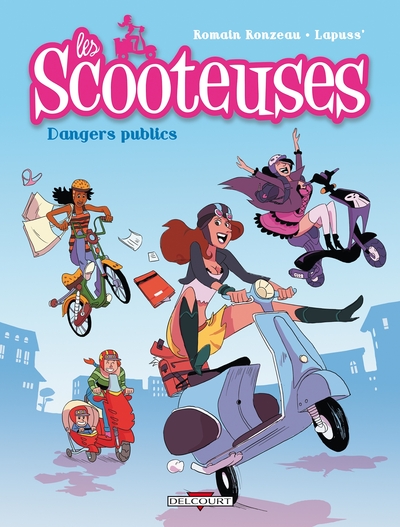Les Scooteuses, Dangers publics (9782756020075-front-cover)