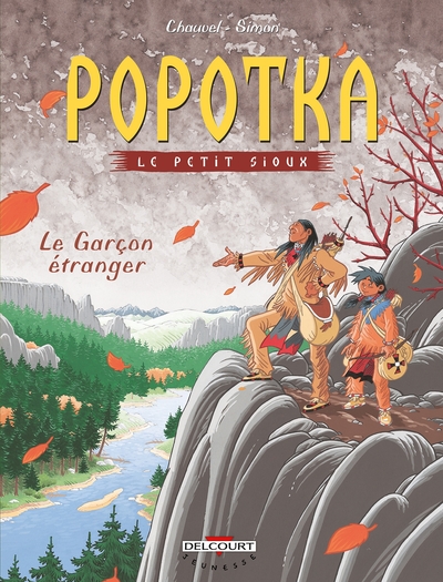 Popotka le petit sioux T07, Le Garçon étranger (9782756003351-front-cover)