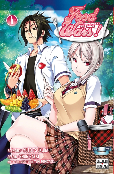 Food wars ! T06 (9782756069104-front-cover)