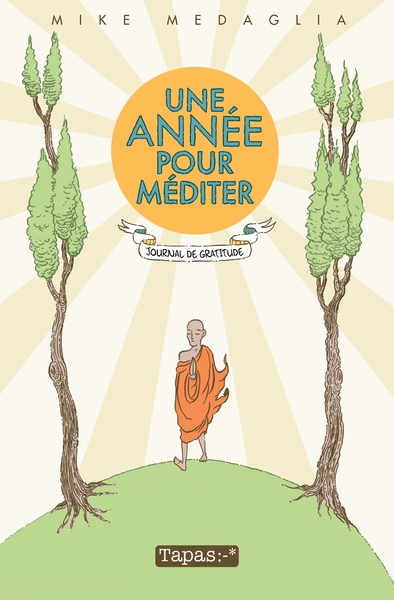 Une année pour méditer - Journal de gratitude (9782756097336-front-cover)