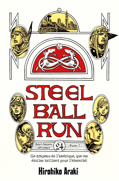 Jojo's - Steel Ball Run T24 (9782756057033-front-cover)