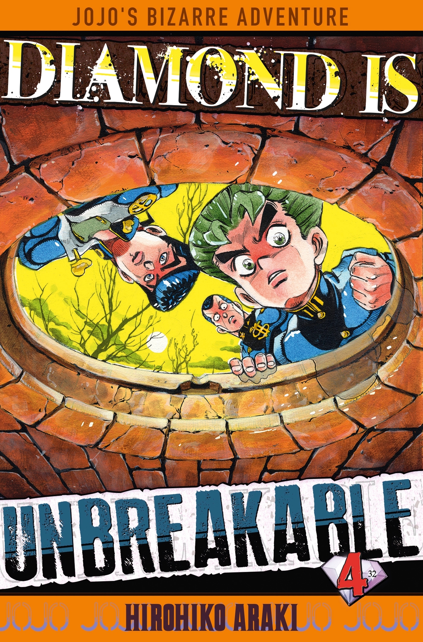 Jojo's - Diamond is Unbreakable T04 (9782756072562-front-cover)